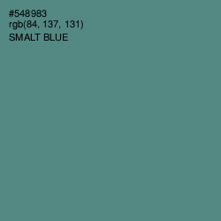 #548983 - Smalt Blue Color Image